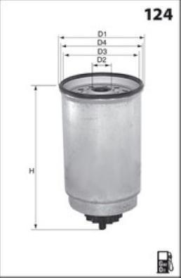 MISFAT M371 - Filtro carburante autozon.pro