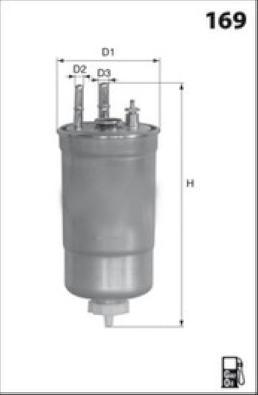 MISFAT M407 - Filtro carburante autozon.pro