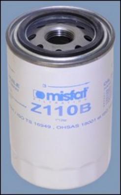 MISFAT Z110B - Filtro olio autozon.pro