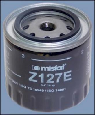 MISFAT Z127E - Filtro olio autozon.pro