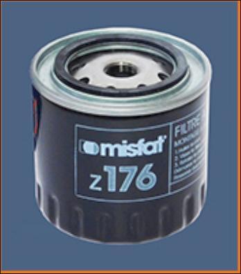 MISFAT Z176 - Filtro olio autozon.pro