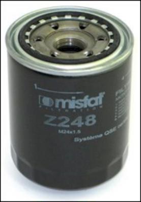 MISFAT Z248 - Filtro olio autozon.pro