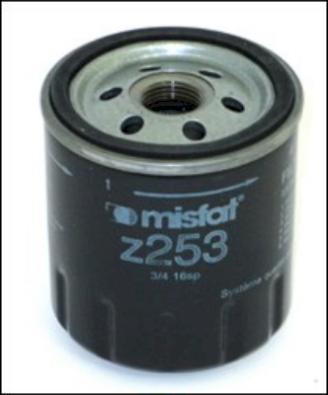 MISFAT Z253 - Filtro olio autozon.pro