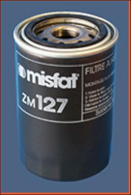 MISFAT ZM127 - Filtro olio autozon.pro