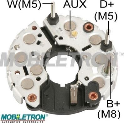 Mobiletron RB-53H - Raddrizzatore, Alternatore autozon.pro