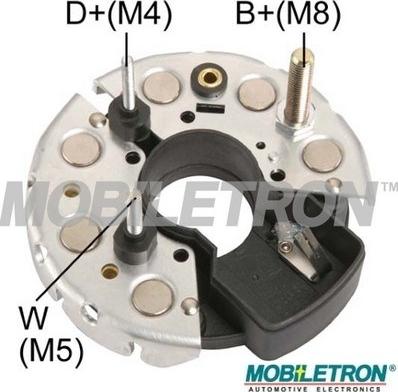 Mobiletron RB-14H - Raddrizzatore, Alternatore autozon.pro