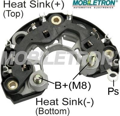 Mobiletron RB-119H - Raddrizzatore, Alternatore autozon.pro