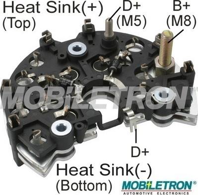 Mobiletron RB-110H - Raddrizzatore, Alternatore autozon.pro