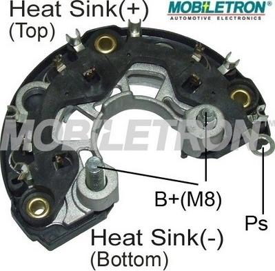 Mobiletron RB-117H - Raddrizzatore, Alternatore autozon.pro