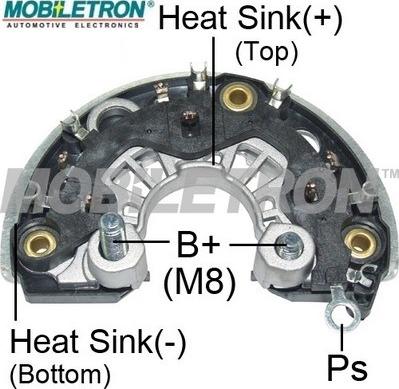 Mobiletron RB-184HV - Raddrizzatore, Alternatore autozon.pro