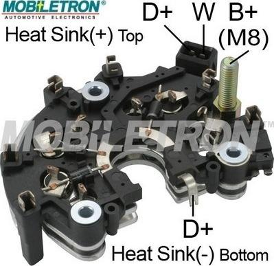 Mobiletron RB-122H - Raddrizzatore, Alternatore autozon.pro