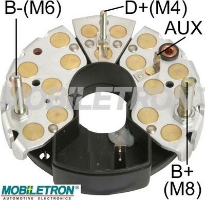 Mobiletron RB-72H - Raddrizzatore, Alternatore autozon.pro