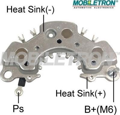 Mobiletron RH-91 - Raddrizzatore, Alternatore autozon.pro