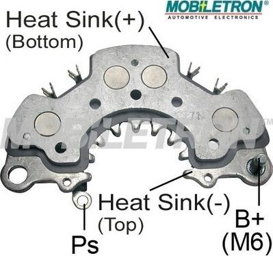 Mobiletron RH-77 - Raddrizzatore, Alternatore autozon.pro