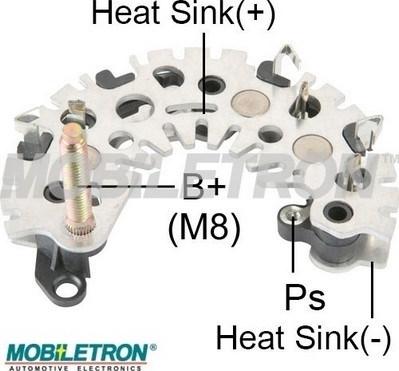 Mobiletron RI-23HD - Raddrizzatore, Alternatore autozon.pro