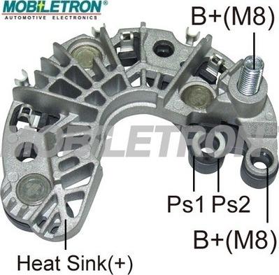 Mobiletron RP-43 - Raddrizzatore, Alternatore autozon.pro