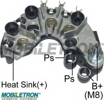 Mobiletron RP-69HD - Raddrizzatore, Alternatore autozon.pro