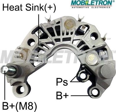 Mobiletron RP-80 - Raddrizzatore, Alternatore autozon.pro