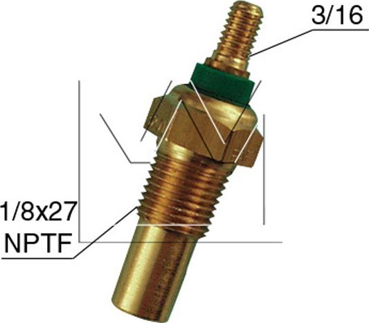 Monark 090600381 - Sensore, Temperatura refrigerante autozon.pro