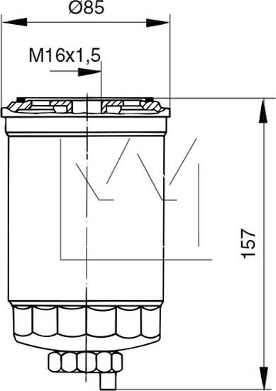 Monark 030789106 - Filtro carburante autozon.pro