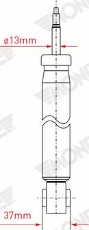 Monroe G1057 - Ammortizzatore autozon.pro