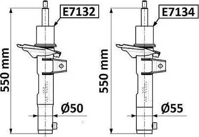 Monroe E7134 - Ammortizzatore autozon.pro