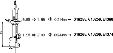 Monroe G16265 - Ammortizzatore autozon.pro