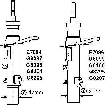 Monroe E7084 - Ammortizzatore autozon.pro