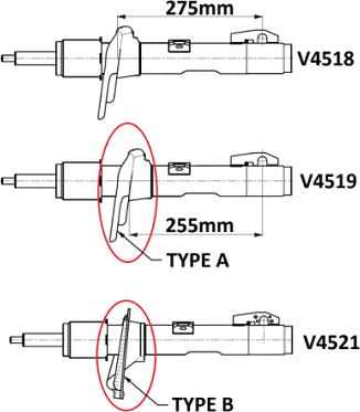 Monroe V4521 - Ammortizzatore autozon.pro