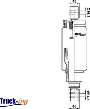 Montcada 0194650 - Ammortizzatore, Sospensione cabina autozon.pro