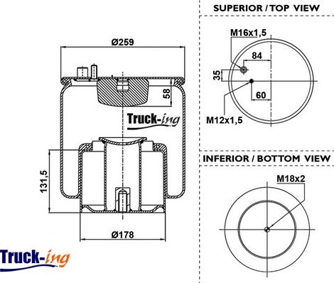 Montcada 0293415 - Soffietto, Sospensione pneumatica autozon.pro