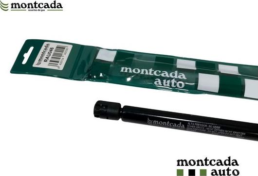 Montcada RAU046 - Ammortizatore pneumatico, Cofano bagagli / vano carico autozon.pro