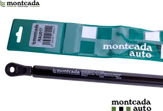 Montcada RAU017 - Ammortizzatore pneumatico, Cofano motore autozon.pro