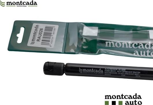 Montcada RAU026 - Ammortizatore pneumatico, Cofano bagagli / vano carico autozon.pro