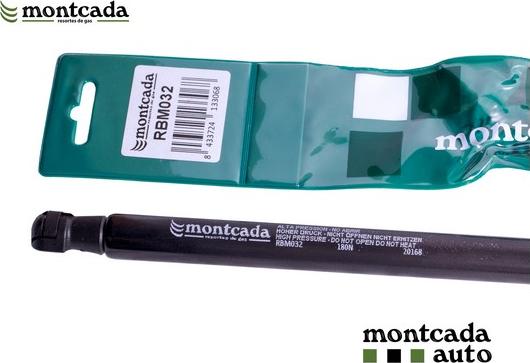 Montcada RBM032 - Ammortizzatore pneumatico, Cofano motore autozon.pro