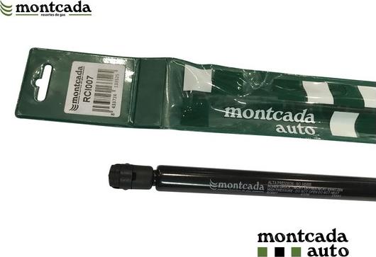 Montcada RCI007 - Ammortizatore pneumatico, Cofano bagagli / vano carico autozon.pro