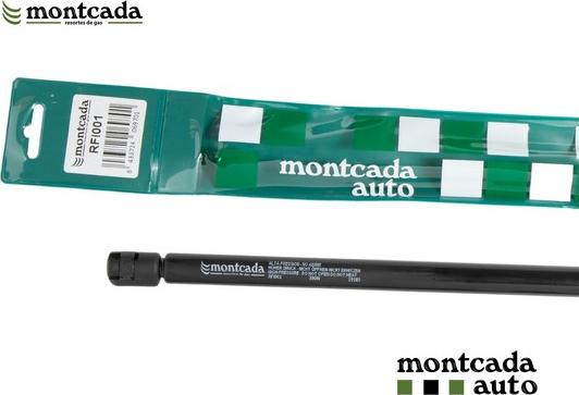 Montcada RFI001 - Ammortizatore pneumatico, Cofano bagagli / vano carico autozon.pro