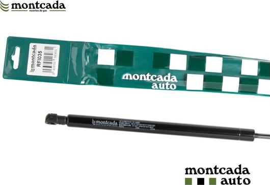 Montcada RFI035 - Ammortizatore pneumatico, Cofano bagagli / vano carico autozon.pro