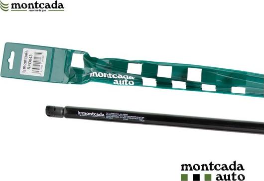 Montcada RFO043 - Ammortizatore pneumatico, Cofano bagagli / vano carico autozon.pro