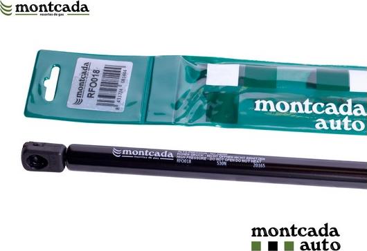 Montcada RFO018 - Ammortizatore pneumatico, Cofano bagagli / vano carico autozon.pro