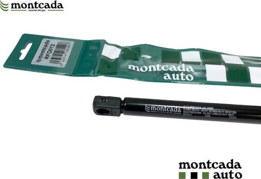 Montcada RFO012 - Ammortizatore pneumatico, Cofano bagagli / vano carico autozon.pro