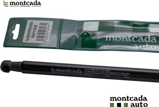 Montcada RHY005 - Ammortizatore pneumatico, Cofano bagagli / vano carico autozon.pro