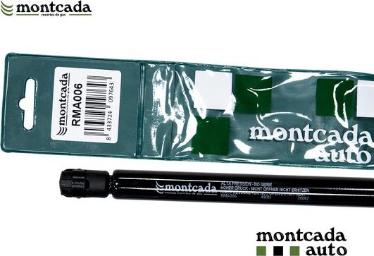 Montcada RMA006 - Ammortizatore pneumatico, Cofano bagagli / vano carico autozon.pro