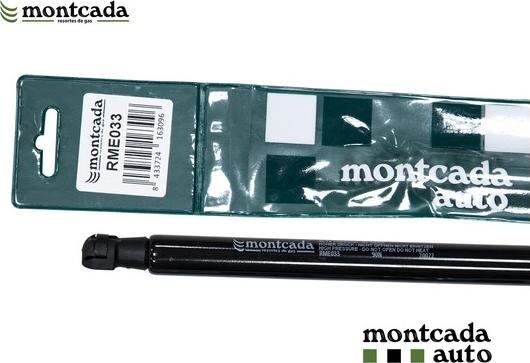 Montcada RME033 - Ammortizatore pneumatico, Cofano bagagli / vano carico autozon.pro