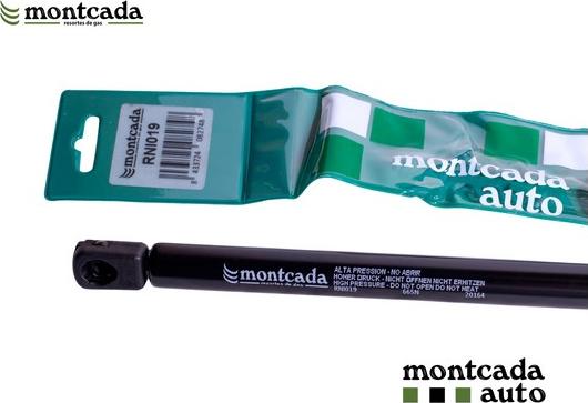 Montcada RNI019 - Ammortizatore pneumatico, Cofano bagagli / vano carico autozon.pro