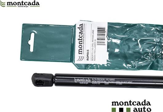 Montcada ROP015 - Ammortizatore pneumatico, Cofano bagagli / vano carico autozon.pro