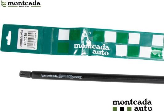 Montcada RPE038 - Ammortizatore pneumatico, Cofano bagagli / vano carico autozon.pro