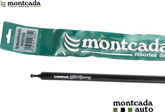 Montcada RRE057 - Ammortizatore pneumatico, Cofano bagagli / vano carico autozon.pro