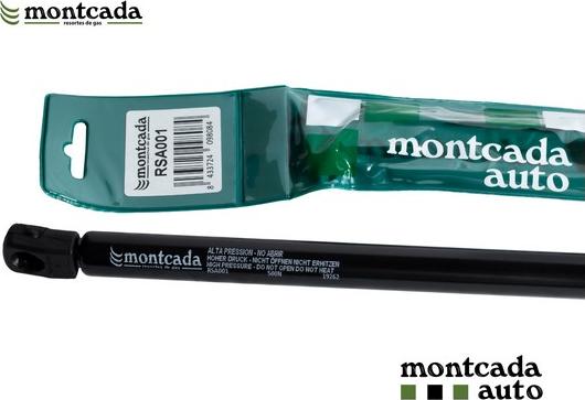 Montcada RSA001 - Ammortizatore pneumatico, Cofano bagagli / vano carico autozon.pro