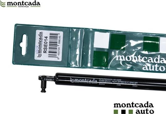 Montcada RSE014 - Ammortizatore pneumatico, Cofano bagagli / vano carico autozon.pro